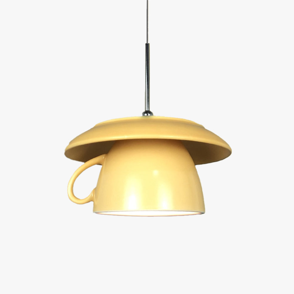 Suspension en céramique LED style pop art pour une lumière d’ambiance