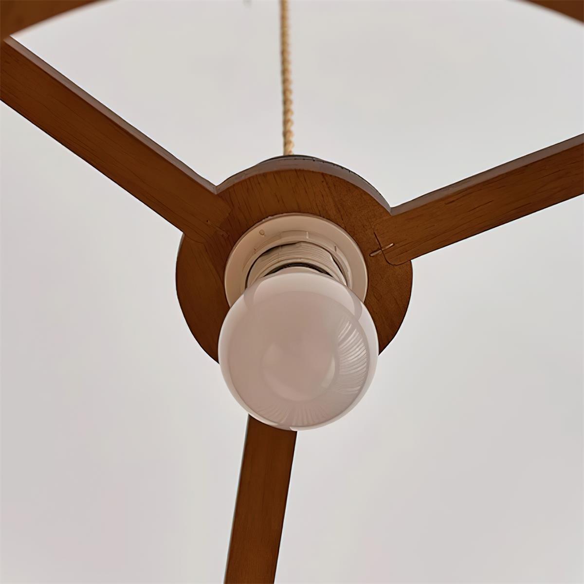 Lampe suspension en rotin tressé main pour ambiance naturelle et chaleureuse