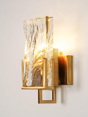 Ivenen Applique Murale Art Élégance Unique Cristal de Glace - Neutralighting