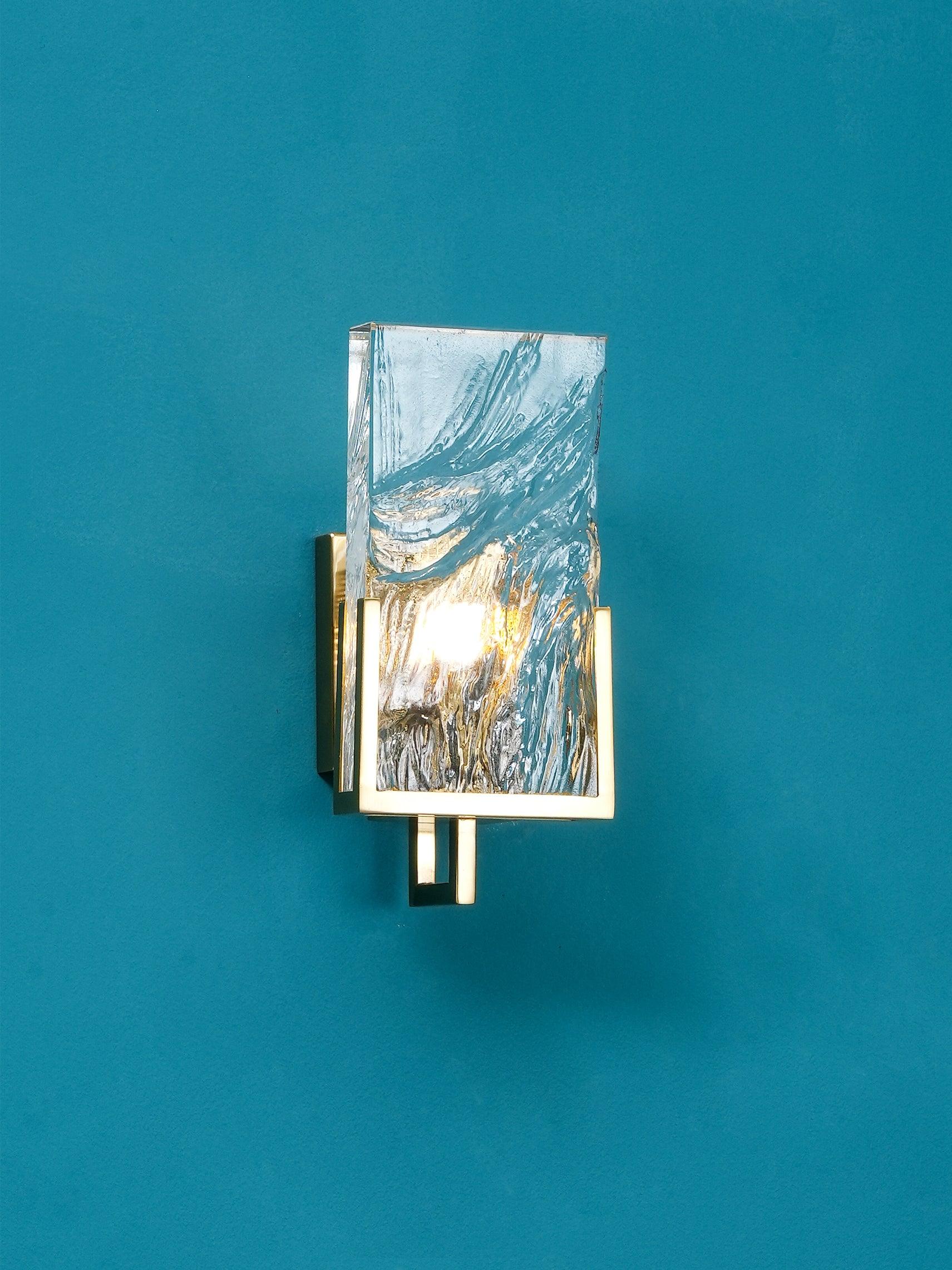 Ivenen Applique Murale Art Élégance Unique Cristal de Glace - Neutralighting