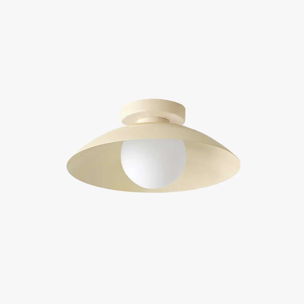 Arisha moderne plafondlamp vlak opbouw dimbaar drie kleurmodi
