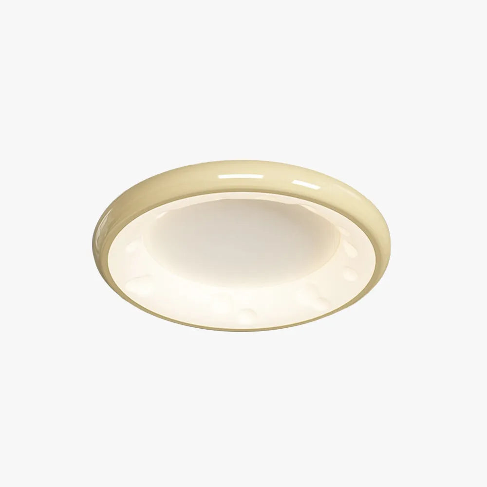 Plafonnier LED Moderne Finition Blanche ou Chrome
