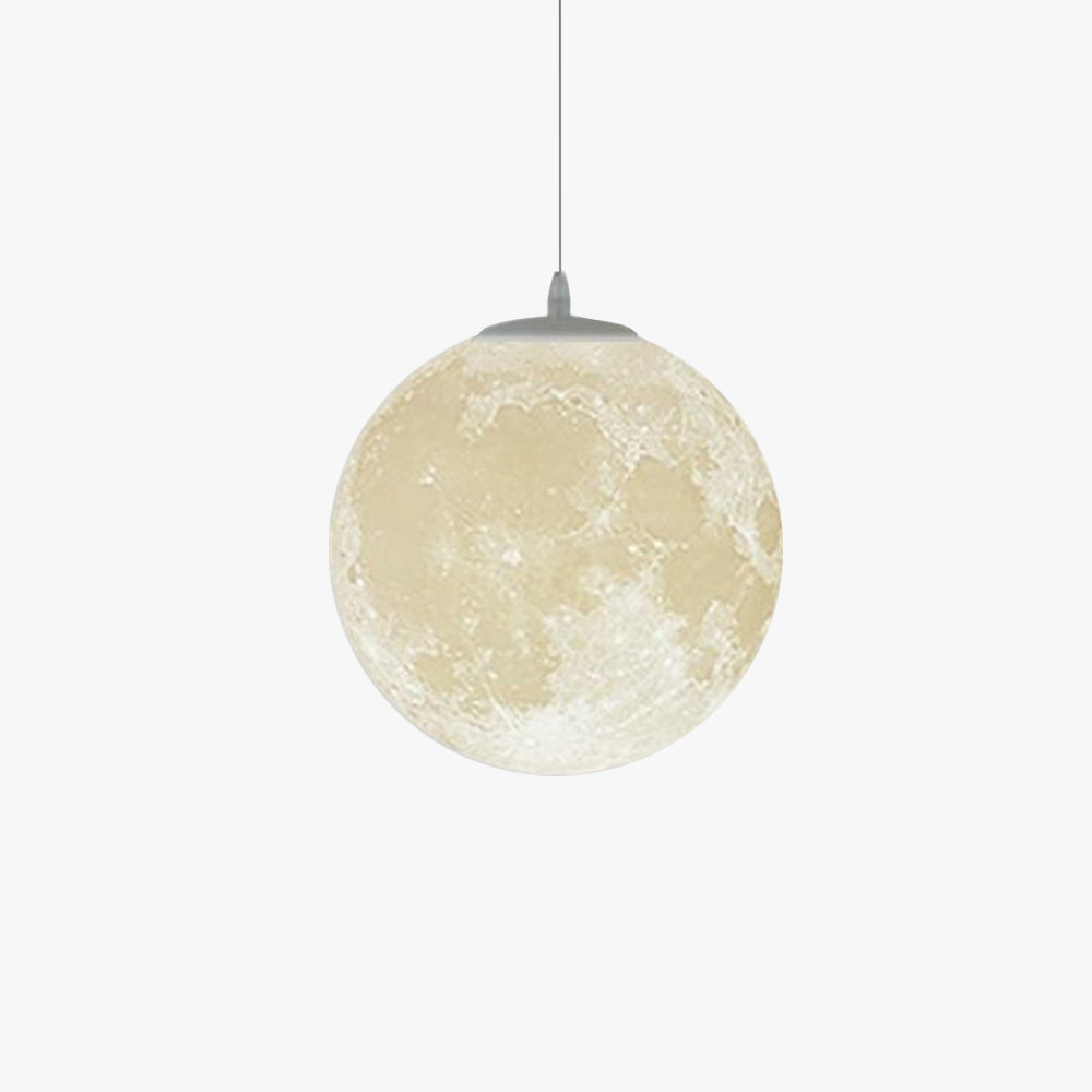 Mond-Hängeleuchte mit 360-Grad-Umgebungsleuchten  