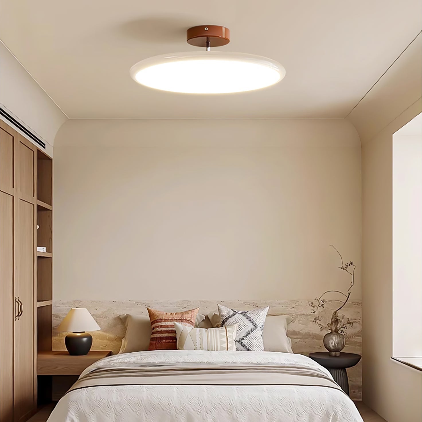 Lustra Plafonnier Drift Rond Ajustable - Neutralighting