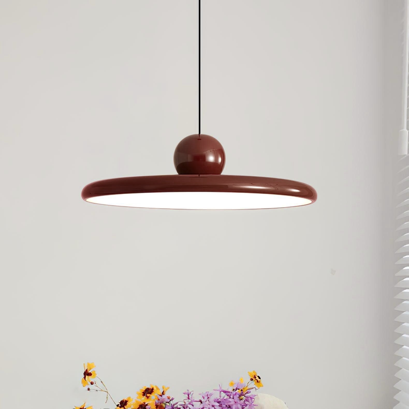 Lustra Lampe Pendante Swag Verte et Rouge - Neutralighting