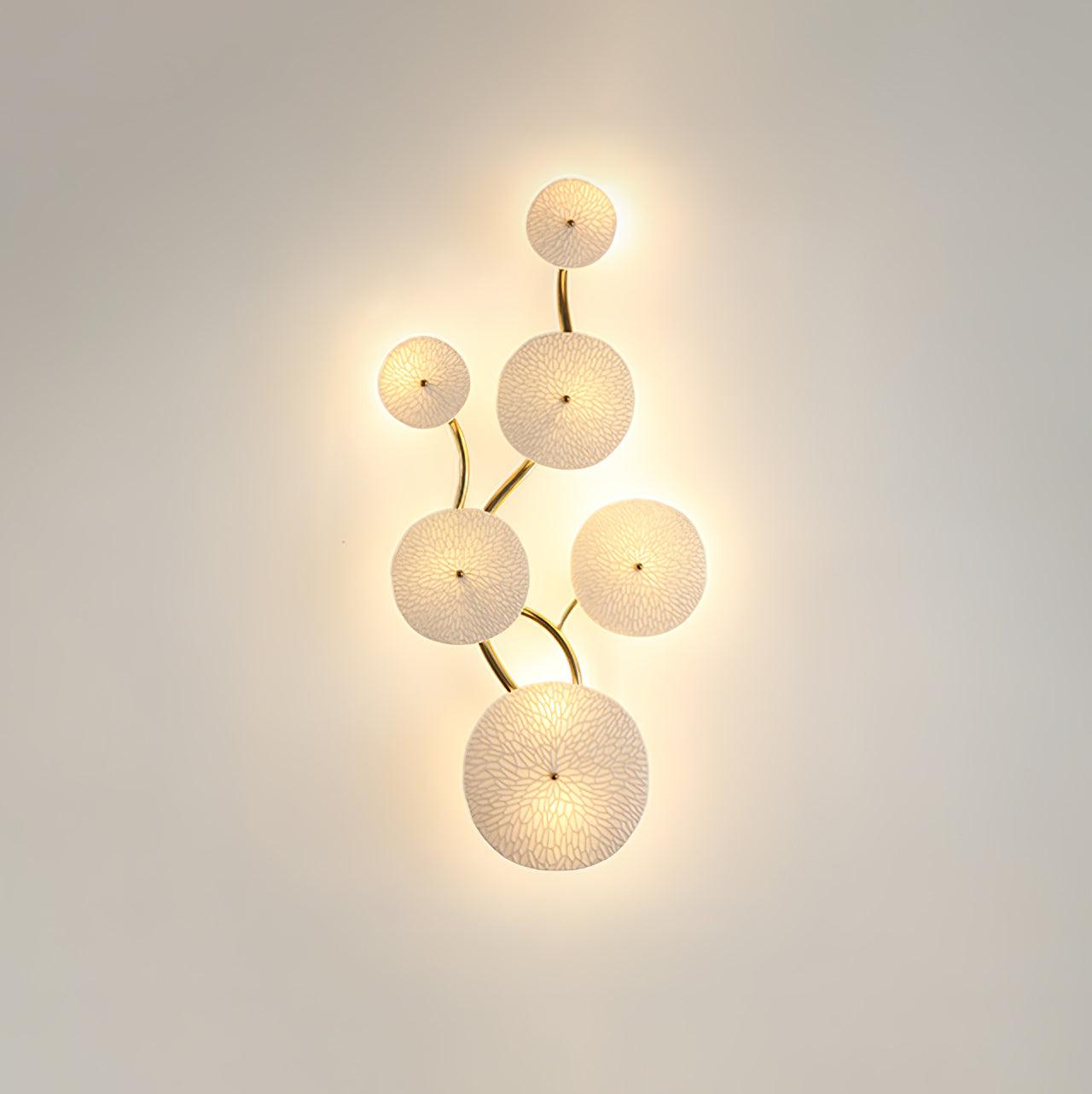 Kaivo Applique Murale Pétale de Lotus - Neutralighting
