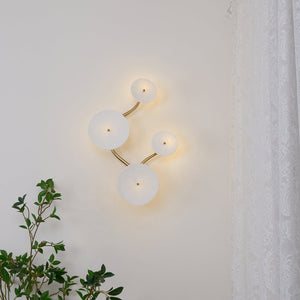 Kaivo Applique Murale Pétale de Lotus - Neutralighting