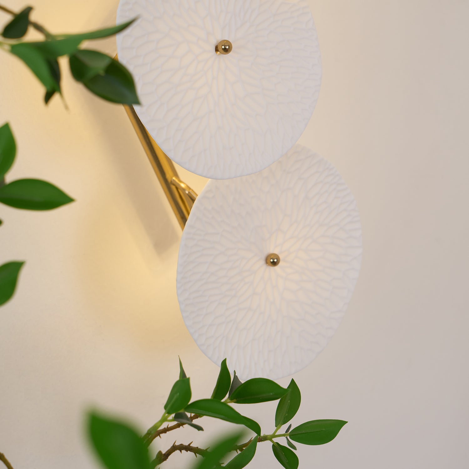 Kaivo Applique Murale Pétale de Lotus - Neutralighting