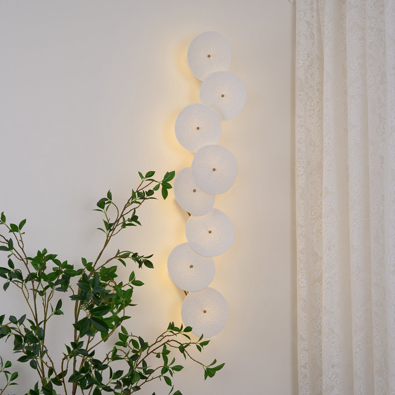 Kaivo Applique Murale Pétale de Lotus - Neutralighting