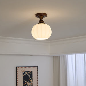 Alveneth Plafonnier en Verre Art Nordique Premium - Neutralighting