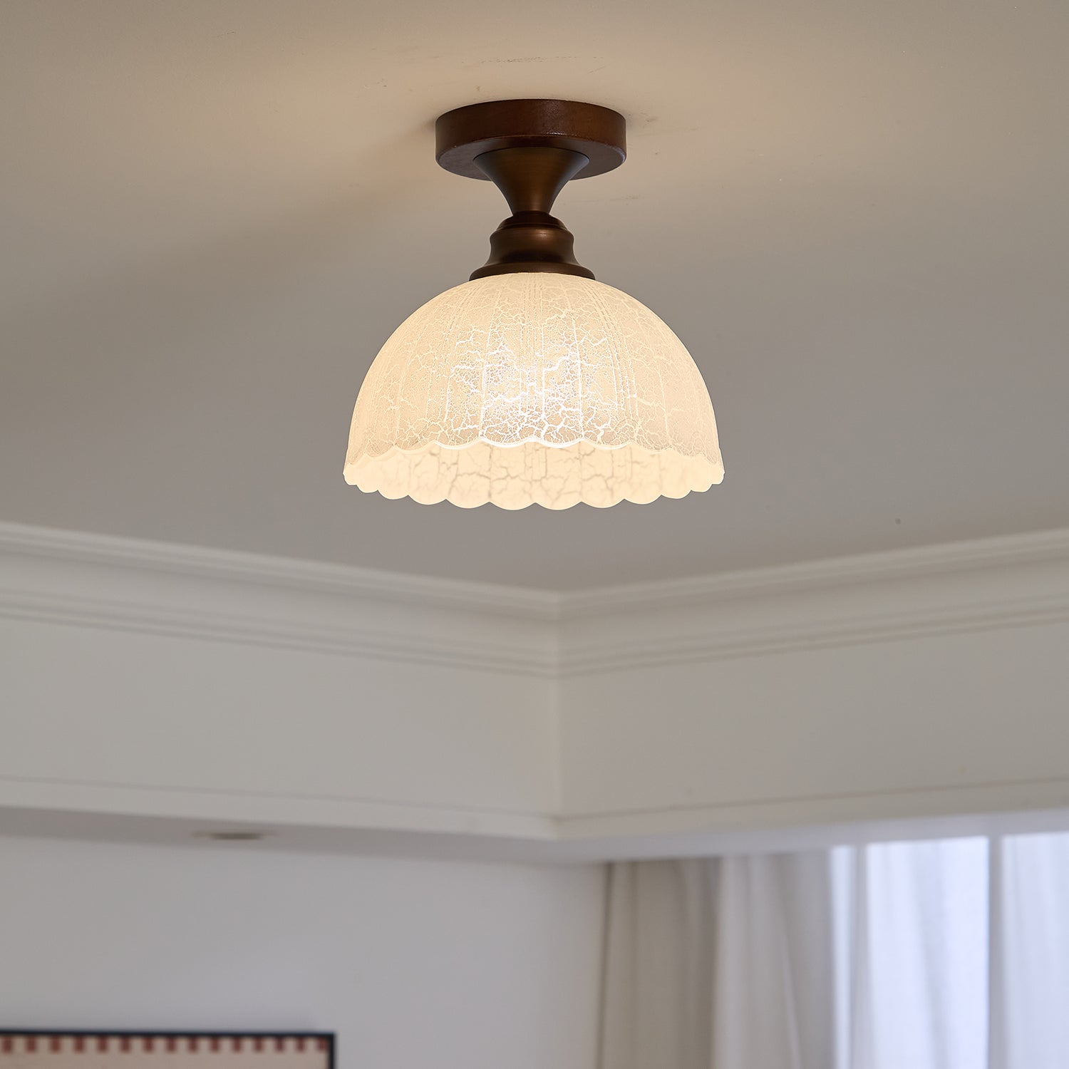 Alveneth Plafonnier en Verre Art Nordique Premium - Neutralighting