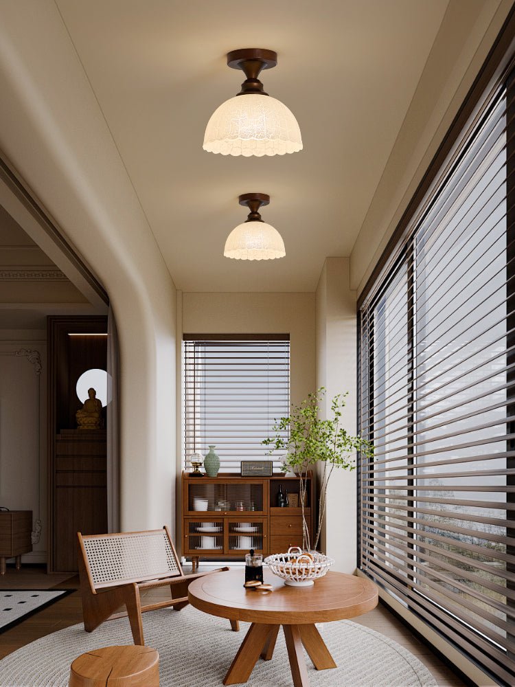 Alveneth Plafonnier en Verre Art Nordique Premium - Neutralighting