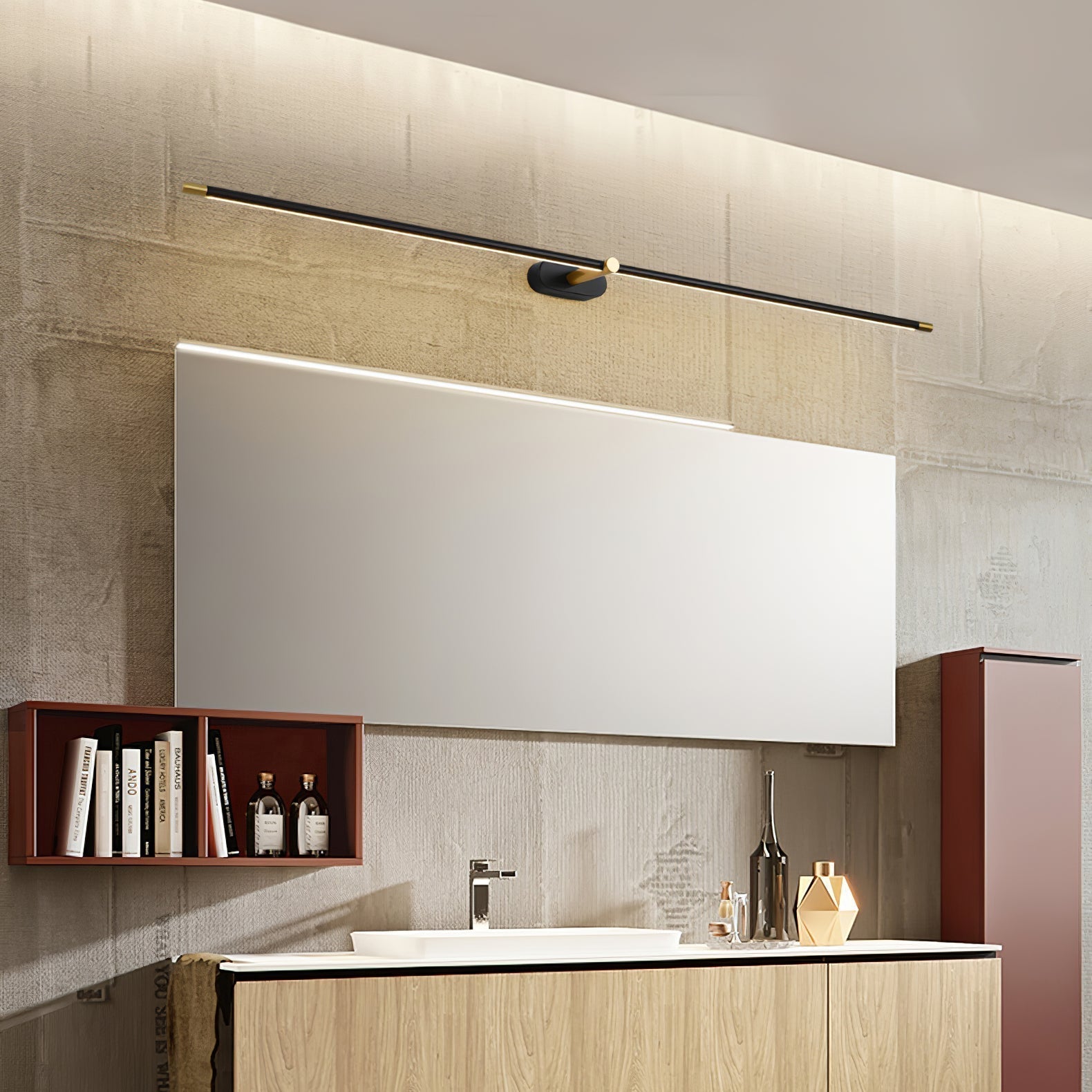 Flano Applique Murale Rechargeable Linéaire Minimaliste - Neutralighting