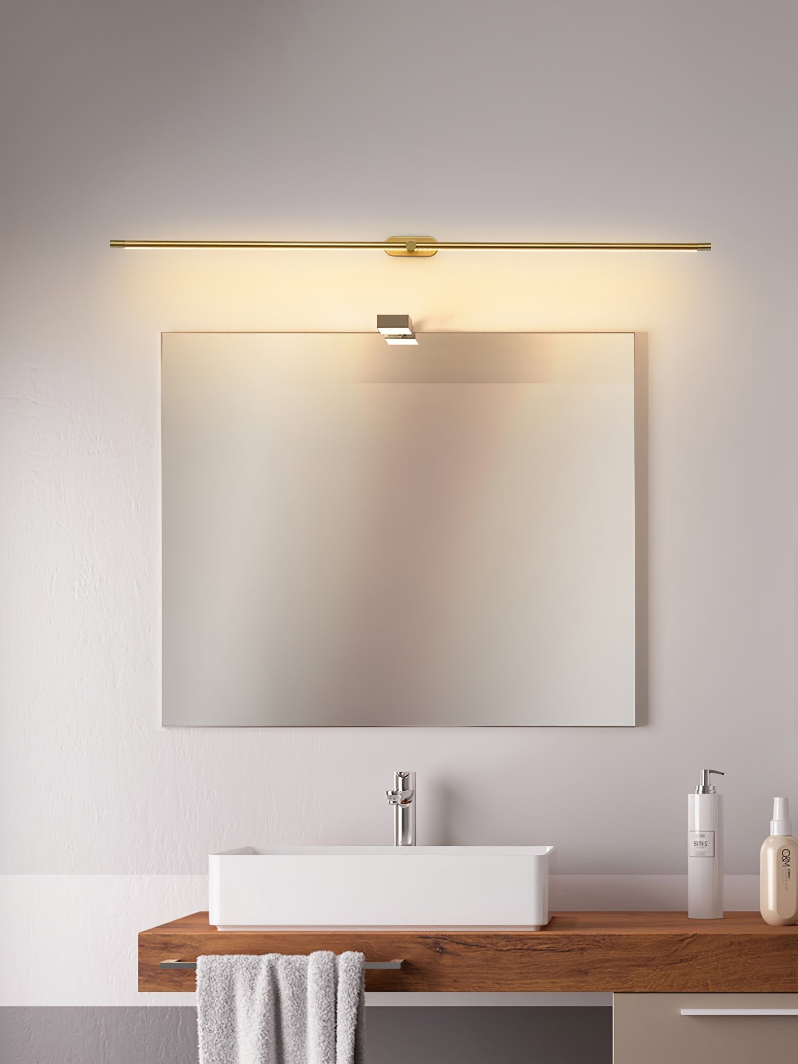 Lustra Applique Murale Linéaire Minimaliste Rechargeable - Neutralighting