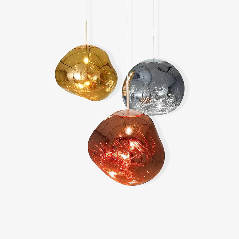 Lustra Suspension Luminaire Moderne Verre Lava - Neutralighting