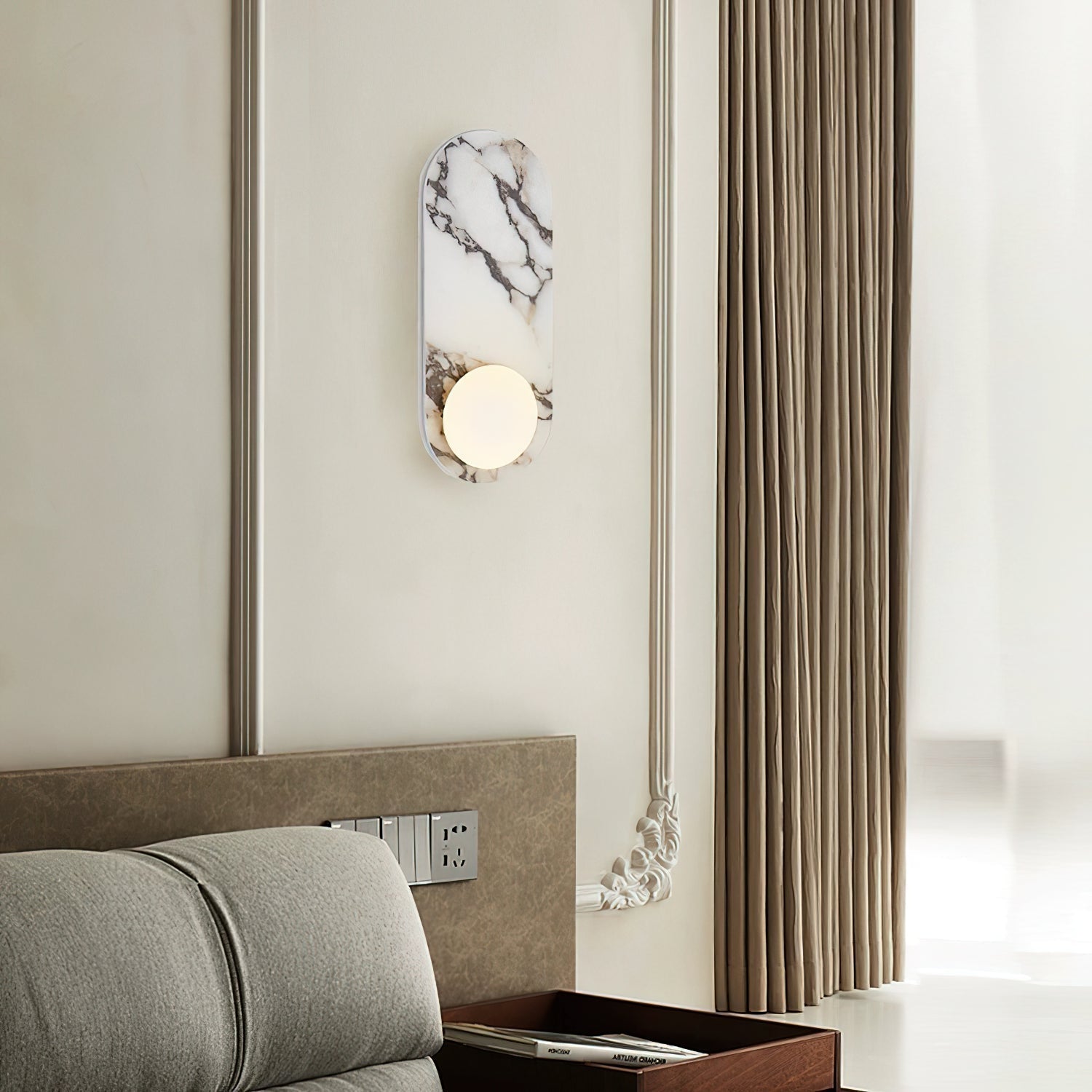 Domil Applique Murale en Marbre - Neutralighting