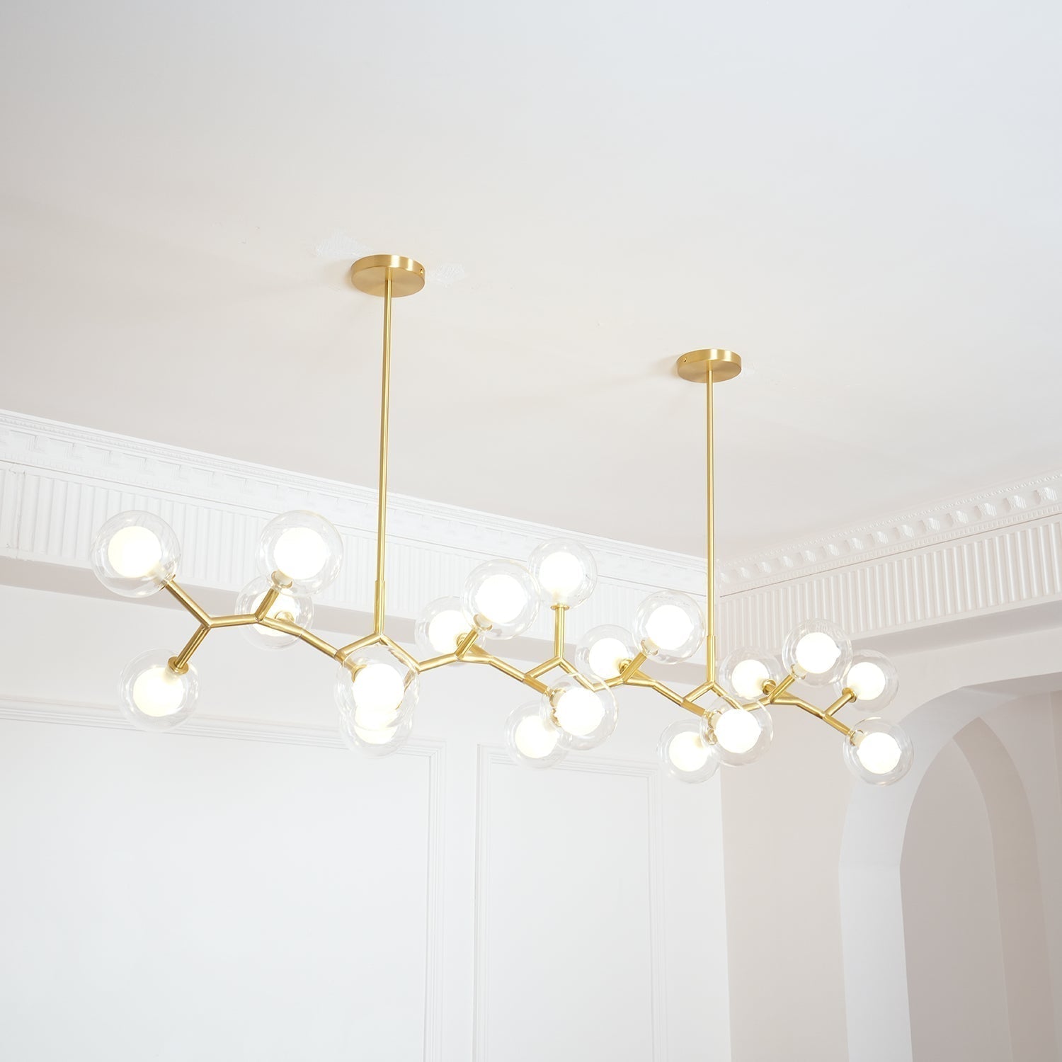 Aeliora Lampe Pendante Branche en Laiton - Neutralighting
