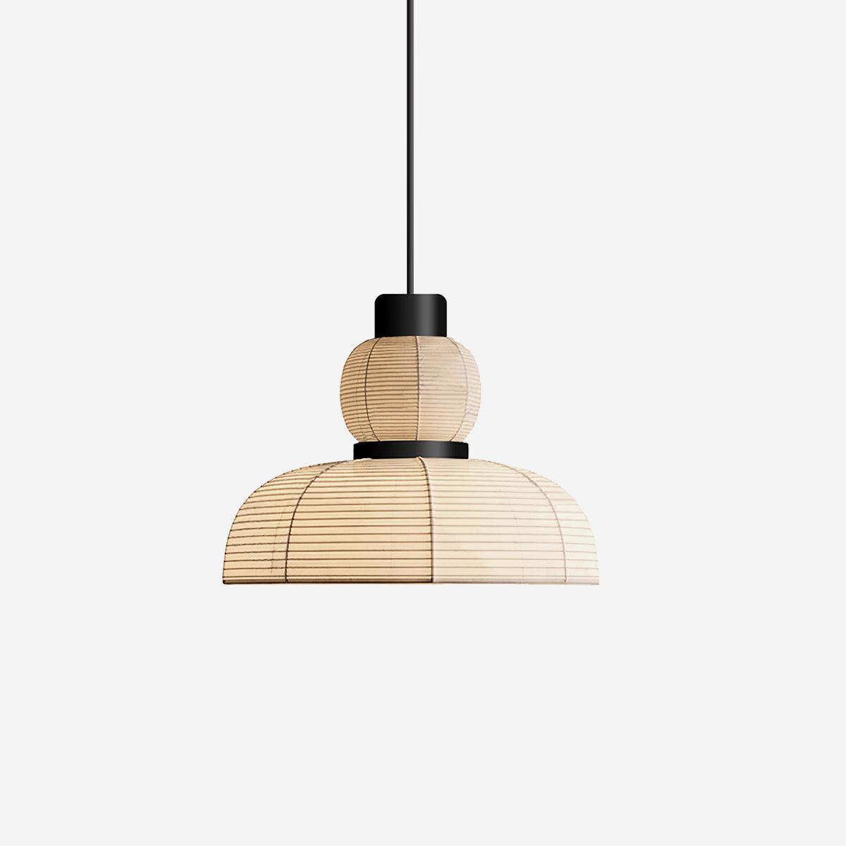 Lampe suspension avec abat-jour en tissu blanc pour lumière d’ambiance douce