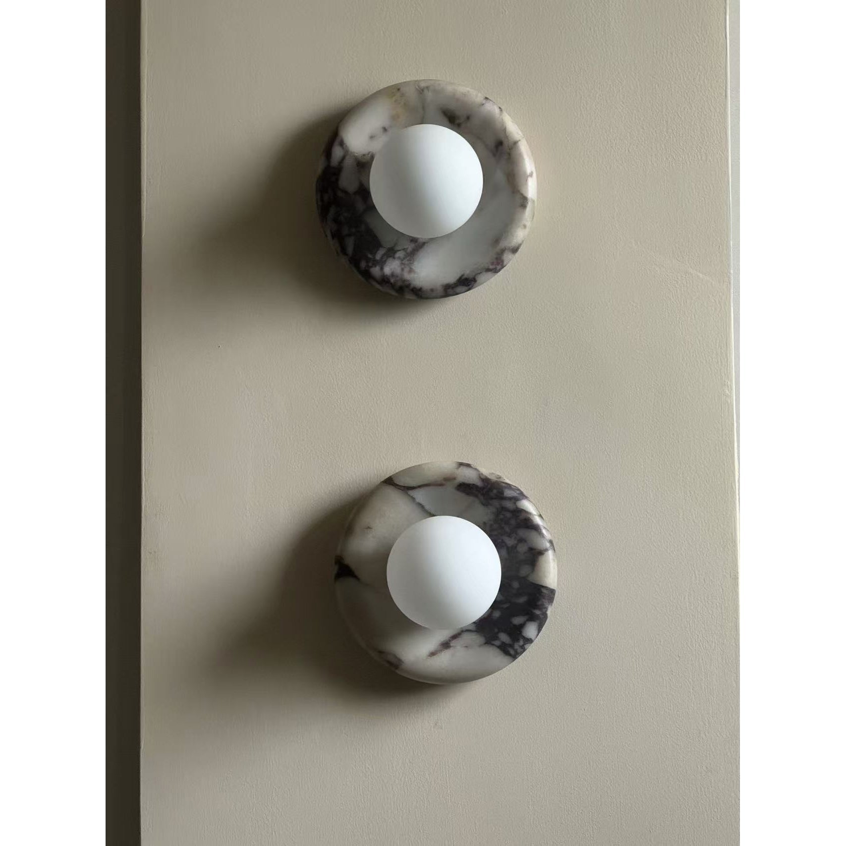 Hako Applique Murale Intérieure en Marbre - Neutralighting