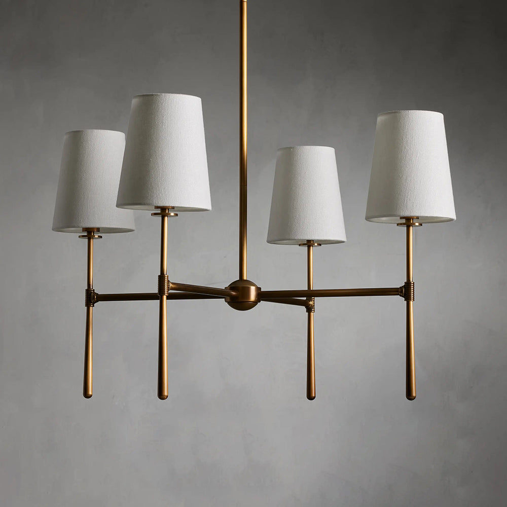 Valea Lustre à 4/6 Têtes Style Mid-Century - Neutralighting