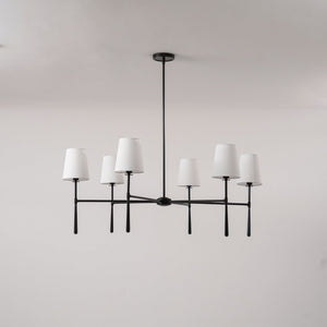 Valea Lustre à 4/6 Têtes Style Mid-Century - Neutralighting