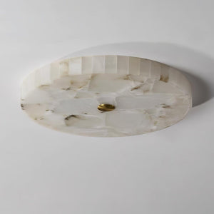 Delya Plafonnier Albâtre LED Rond - Neutralighting