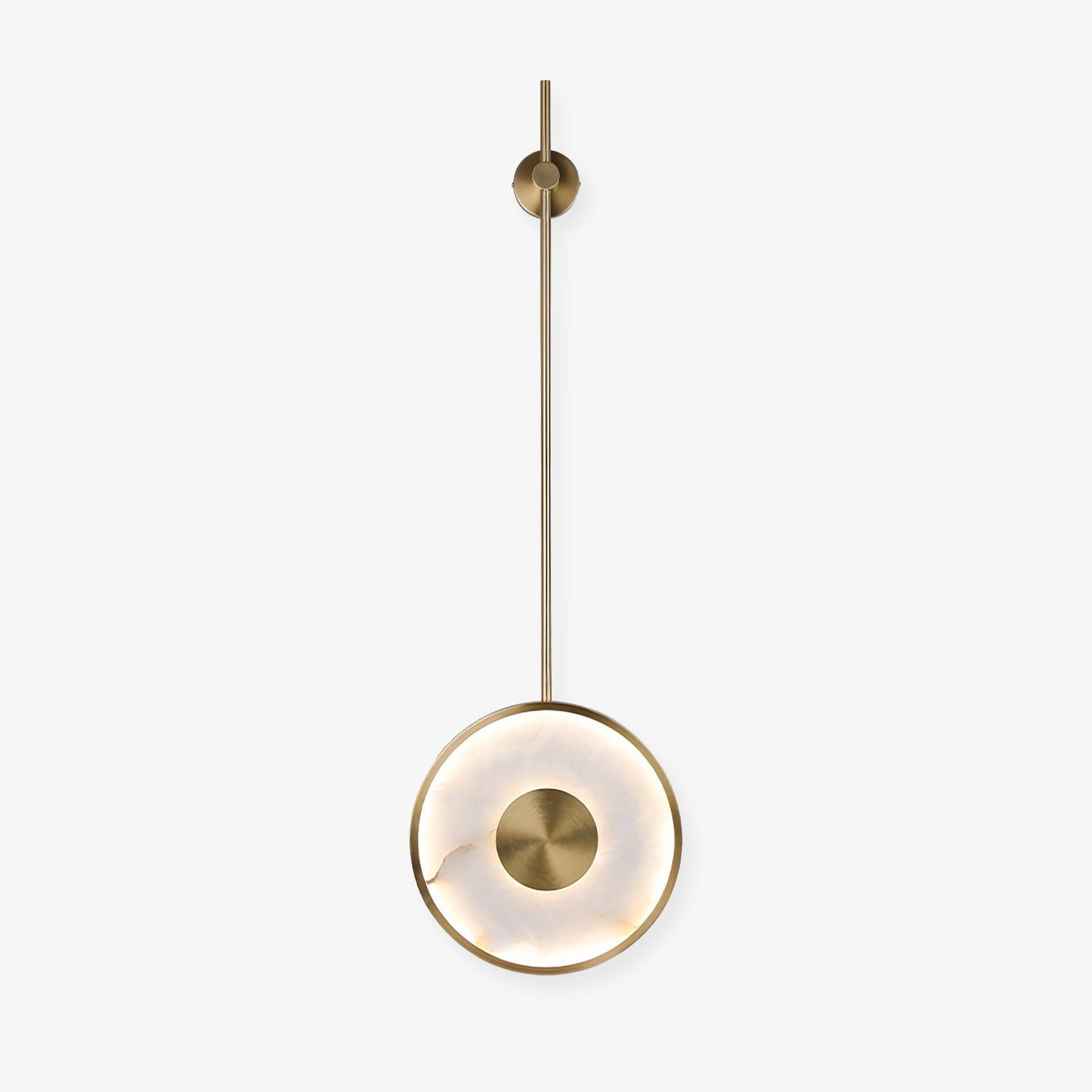 Alabaster Pendant Light With Warm Ambient Glow