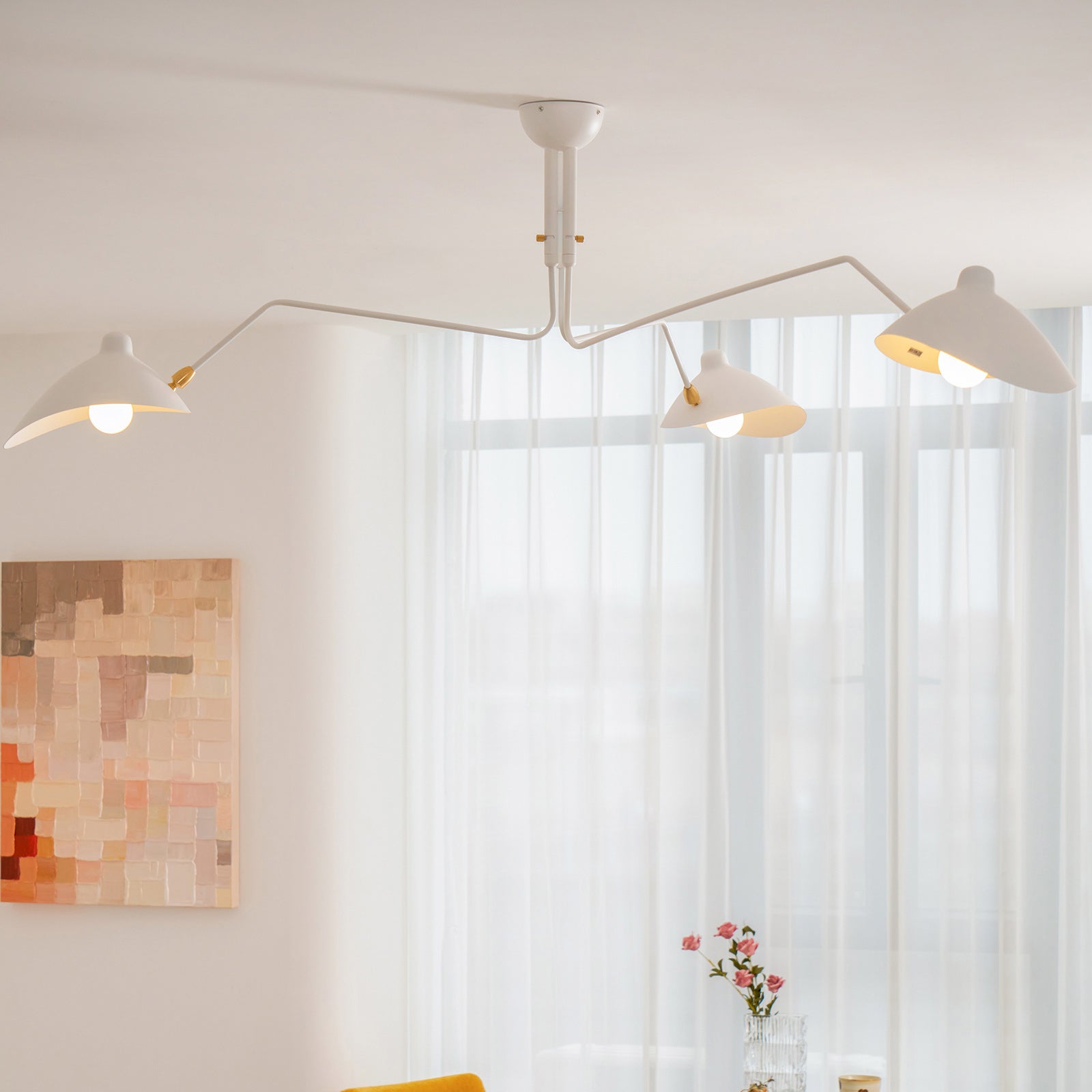 Lustra Plafonnier Trois Bras Minimaliste - Neutralighting