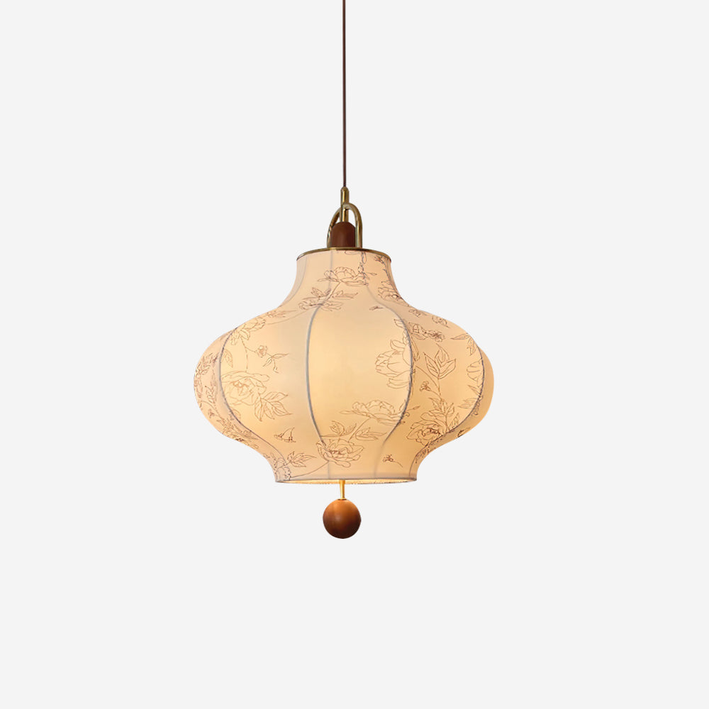 Suspension en tissu pour ambiance chaleureuse