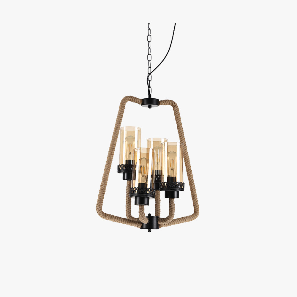 Suspension Rétro LED Époque Avec Éclat Ambiant