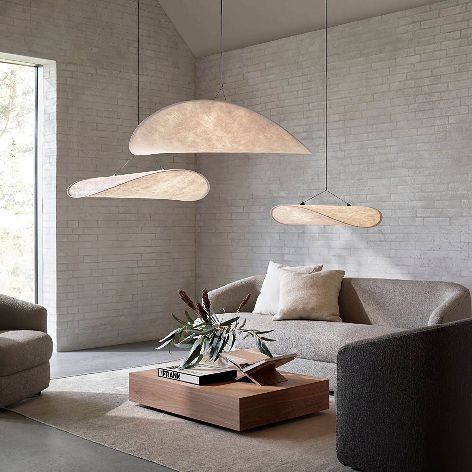 Sereca Suspension en Papier et Fibre de Verre - Neutralighting