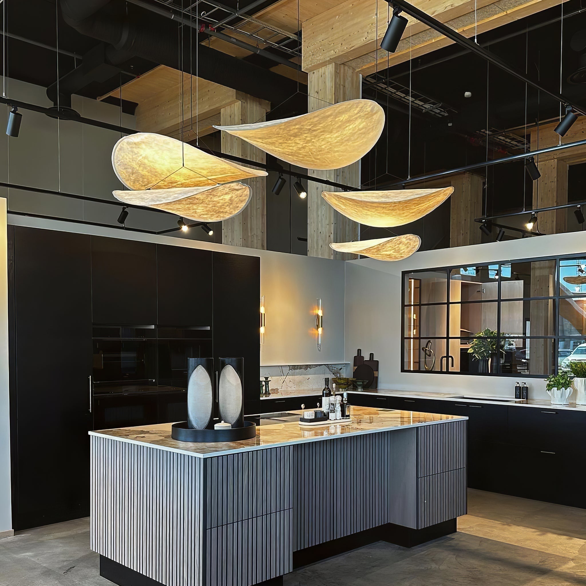 Sereca Suspension en Papier et Fibre de Verre - Neutralighting