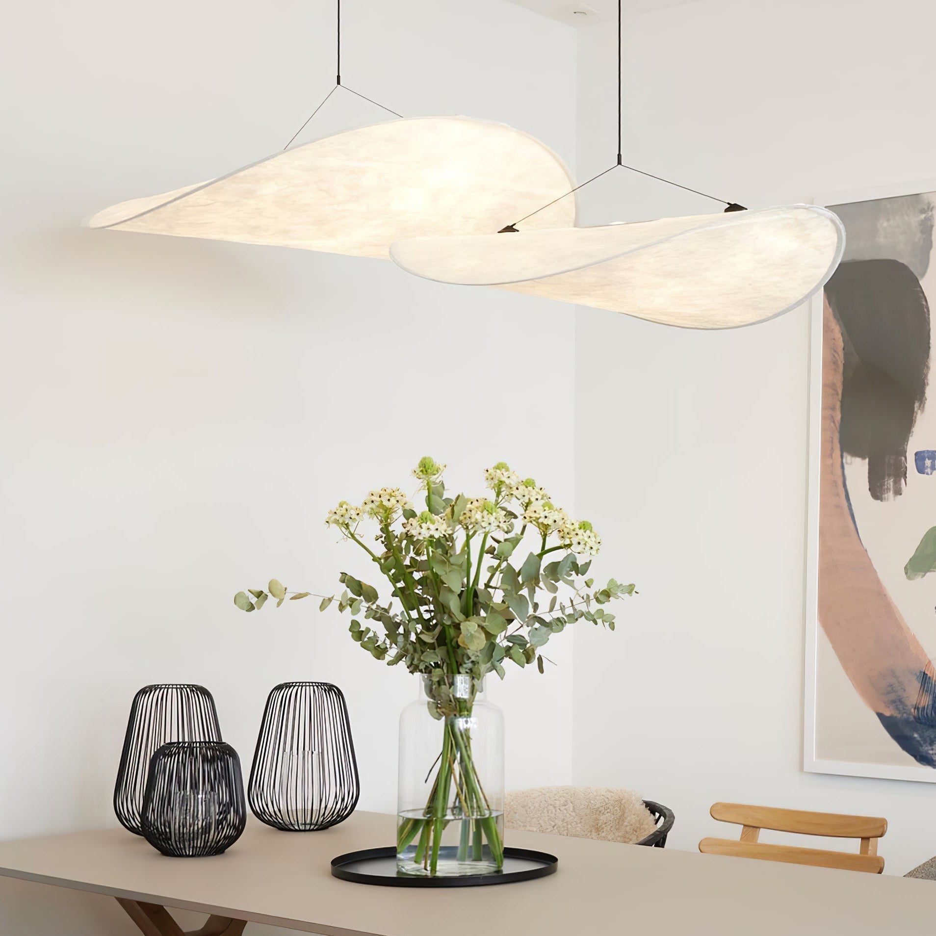 Sereca Suspension en Papier et Fibre de Verre - Neutralighting