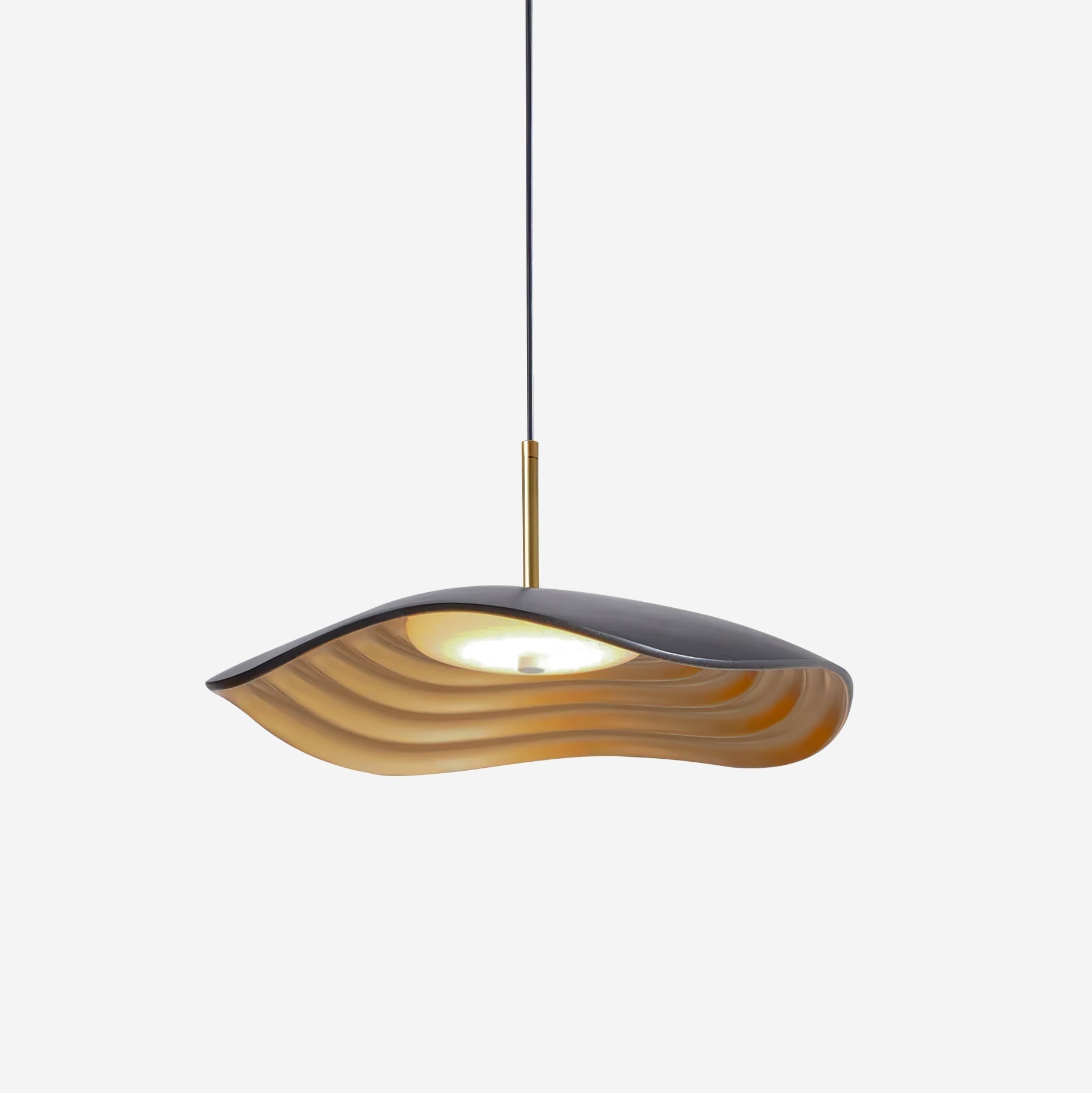 Suspension Vague avec LED Intégrée