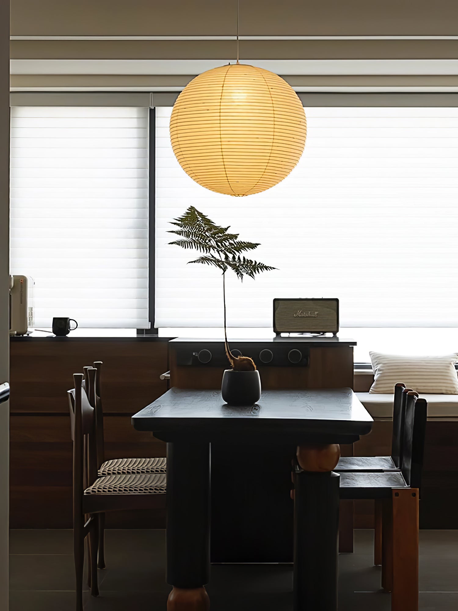 Lustra Suspension en Papier pour Salon - Neutralighting