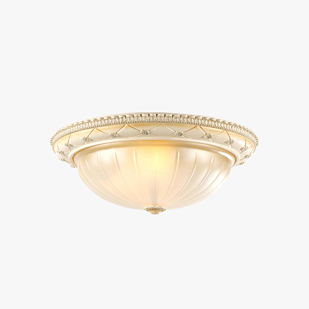 Plafonnier minimaliste en résine pour salon