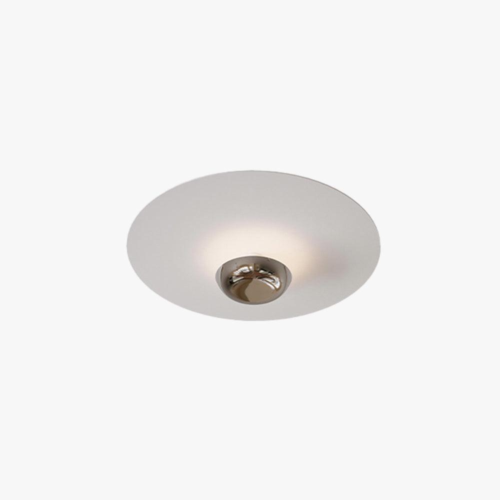 Plafonnier encastré blanc pour salon et chambre, dimmable  