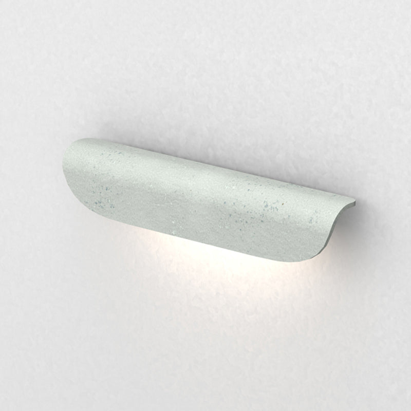 Applique murale extérieure courbée étanche, lampe LED COB