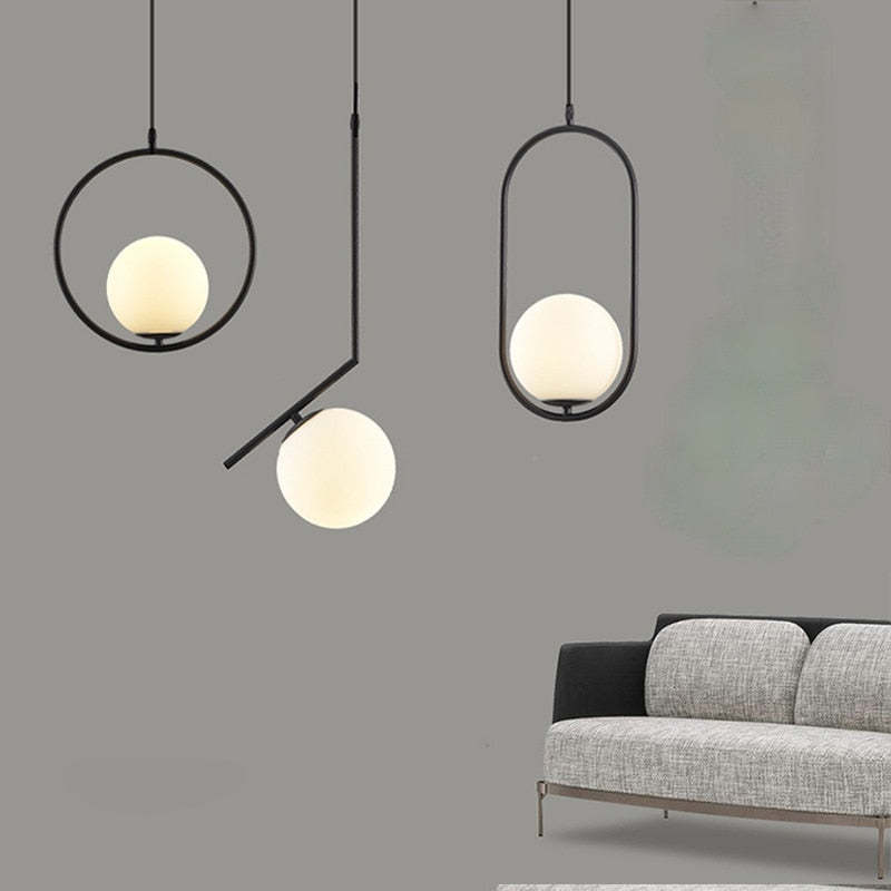 Arisha Glas En Metalen Bol Hanglamp Voor Sfeer
