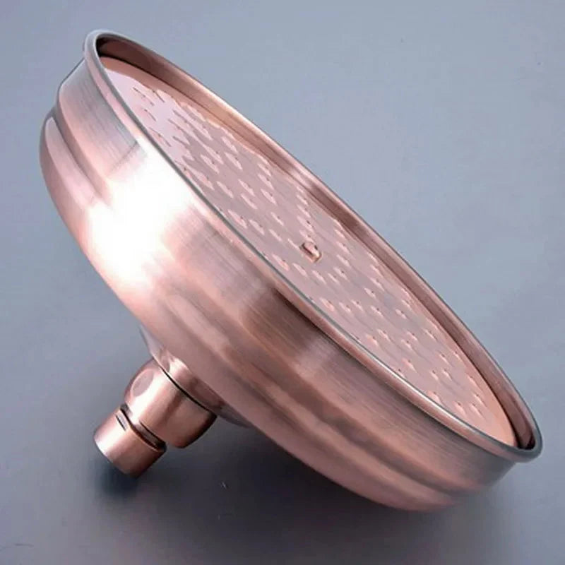 Antique Red Copper Bracket High Pressure Hand Spray Bathroom Accessory-Shower Accessories-Index Bath