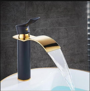 Basin Faucet - Basin Faucet Waterfall Faucet Brass Bathroom Basin Faucet Mixer Tap