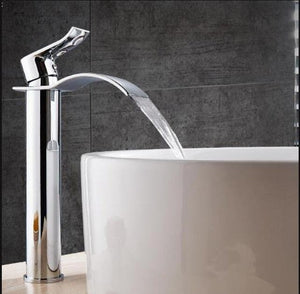 Basin Faucet - Basin Faucet Waterfall Faucet Brass Bathroom Basin Faucet Mixer Tap