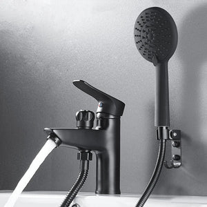 Bathroom Basin Faucet Single Handle Tap Sink Faucet with Shower Head-Shower Faucet-Index Bath-A-Index Bath
