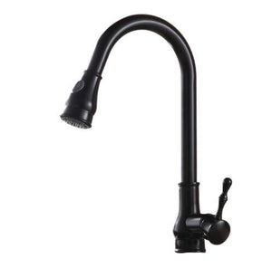 Kitchen Faucet - 360 Degree Swivel Water Mixer Pull Down Faucet