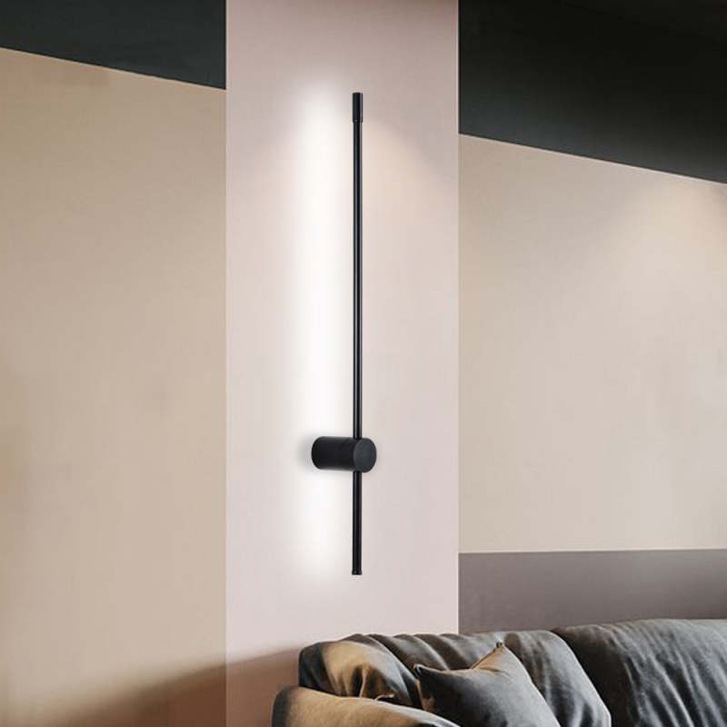 Applique murale de lecture LED minimaliste Lumenline noire