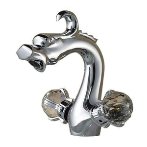 Basin Faucet - Dragon Shaped Deck Mounted Basin Faucet Dual Handle