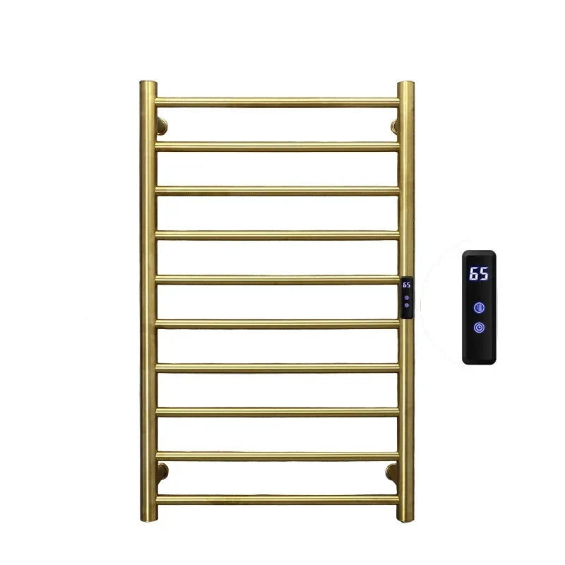 Electric Heated Towel Rail Stainless Steel Towel Warmer Towel Dryer-Towel Bars & Hooks-Index Bath