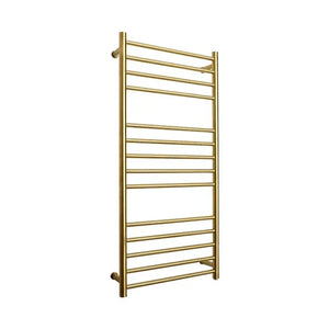 Heated Towel Warmer Hidden Wire Stainless Steel Electric Towel Rack-Towel Bars & Hooks-Index Bath-Gold B-US-110V-Index Bath