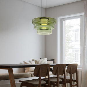 Jojo Suspension Verre Structure à Plusieurs Niveaux - Neutralighting