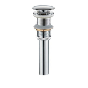 Basin Faucet - Matte Black Basin Sink Pop Up Drain Brass Drain Plug Sink Drain